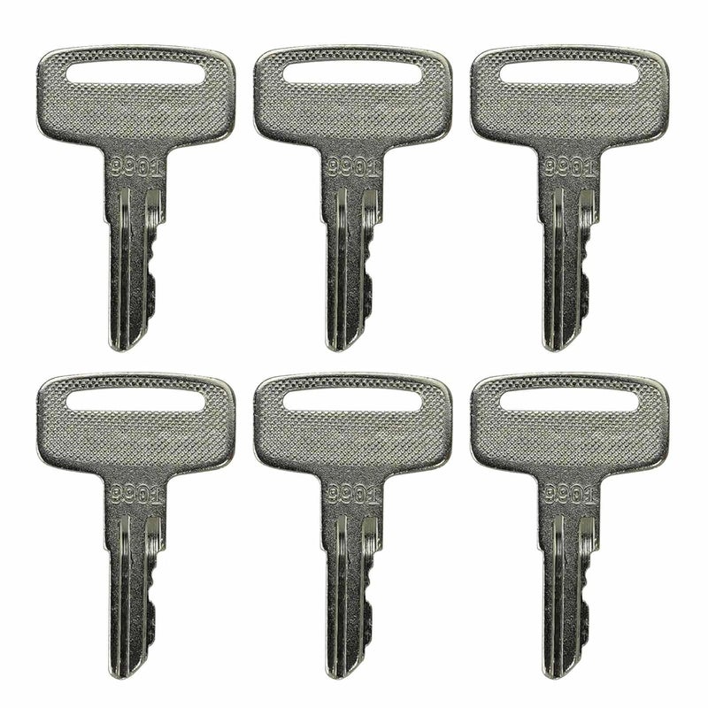 gradora 6PCS Ignition Key 9901 Compatible with J-LG Manlift Lifts 2033E3 1932E3 1532E2 1932E2 2632E2 3246E2 2032E2 2646ES - Image 1